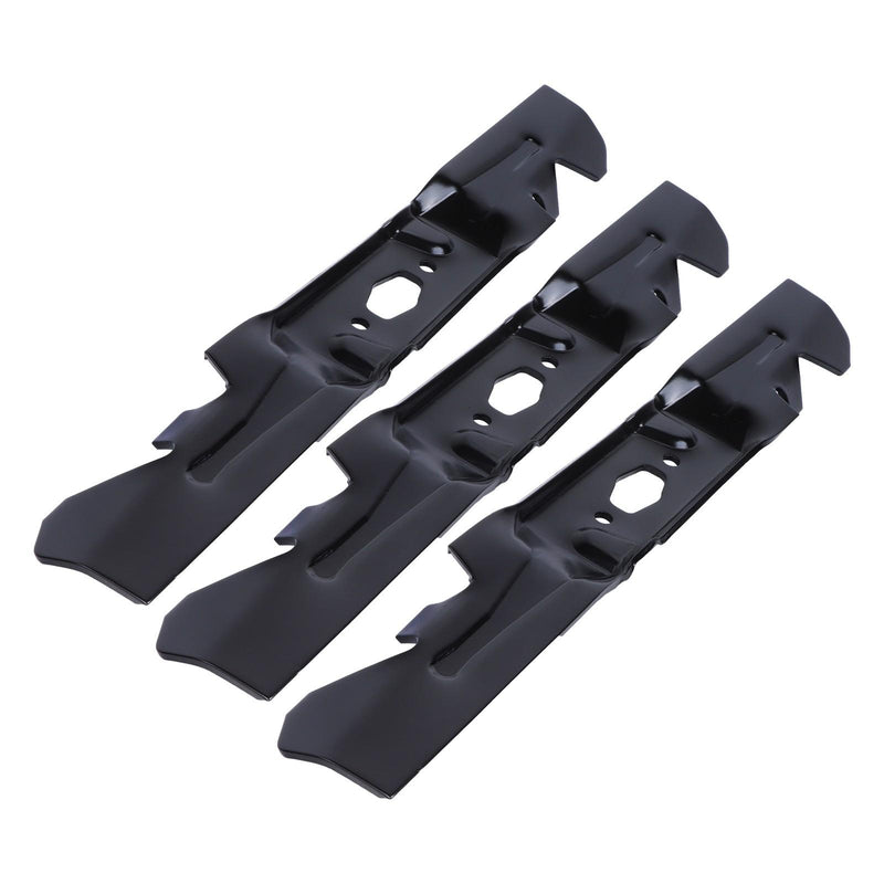 DURAFORCE 3PK Blade For Cub Cadet 742P05086-X Xtreme S-Hole XT1-GT54 XT2-ST54 ZT1 ZT2