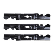 DURAFORCE 3PK Blade For Cub Cadet 742P05086-X Xtreme S-Hole XT1-GT54 XT2-ST54 ZT1 ZT2