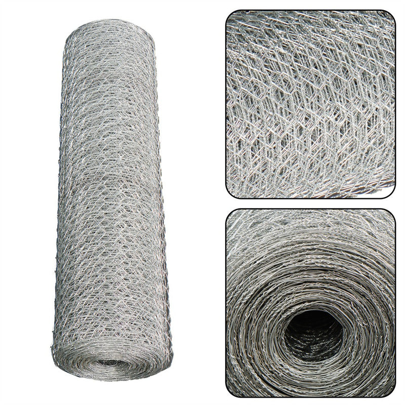 DURAFORCE 24"×100' 1" Holes Galvanized Poultry Net Metal Fencing Chicken Wire High Quality