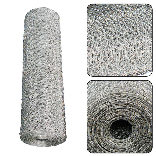 DURAFORCE 24"×100' 1" Holes Galvanized Poultry Net Metal Fencing Chicken Wire High Quality