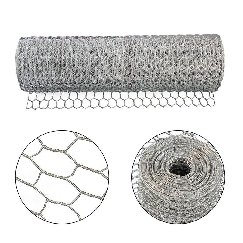 DURAFORCE 24"×100' 1" Holes Galvanized Poultry Net Metal Fencing Chicken Wire High Quality