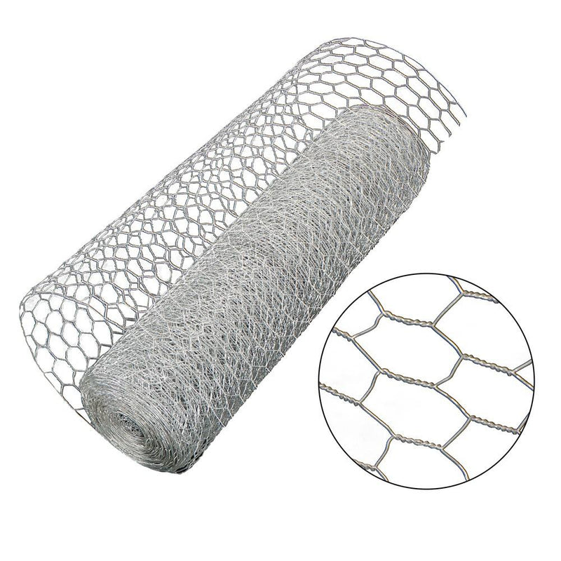 DURAFORCE 24"×100' 1" Holes Galvanized Poultry Net Metal Fencing Chicken Wire High Quality