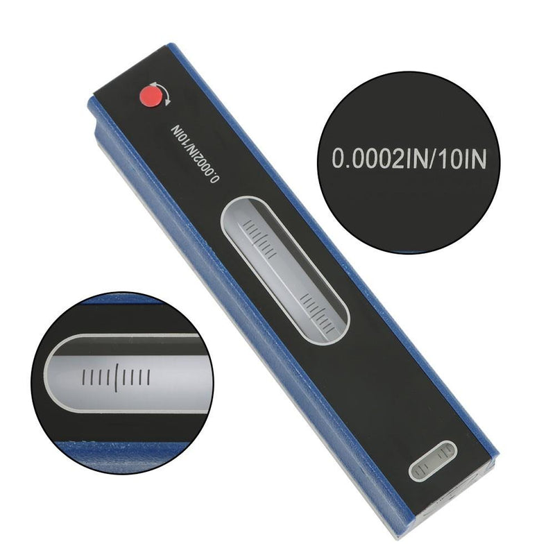 DURAFORCE 8 Inch 200mm Master Precision Level In Fitted Box For Machinist Level Tool