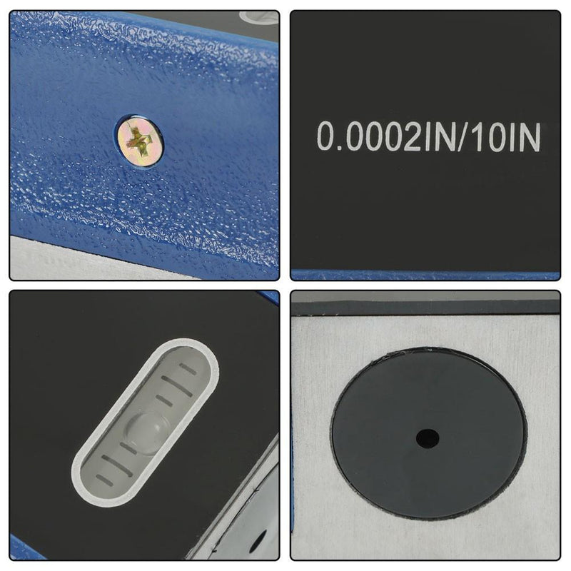 DURAFORCE 8 Inch 200mm Master Precision Level In Fitted Box For Machinist Level Tool
