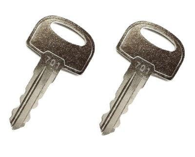 701 45501 105 1790 Ignition Keys for JCB Ditch Witch Heavy Equipment 2 Count