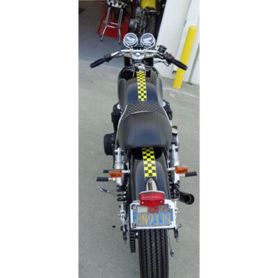Checkered Flag Vinyl Decal Tape for Motorcycle Helmet Bike Fairing Tank