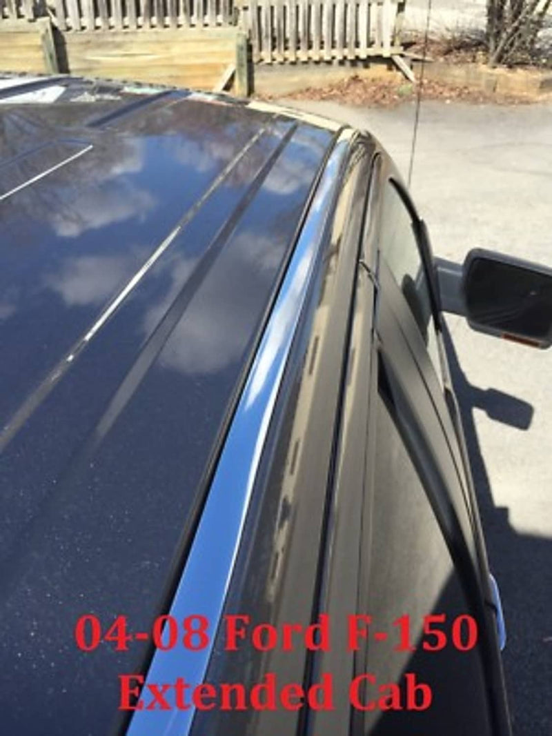 DURAFORCE Chrome Roof Top Trim Molding Kit for Ford F 150 2004-2008