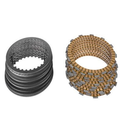 DURAFORCE Clutch Friction Steel Plates Kit for Harley Dyna Wide Glide Road King 1999-2017