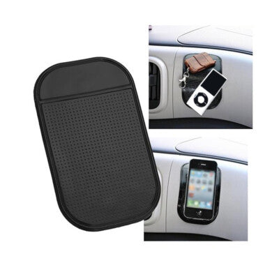 Car Anti Slip Pad Mat for iPhone Mobile PDA GPS iPod Sunglass MP3 Black