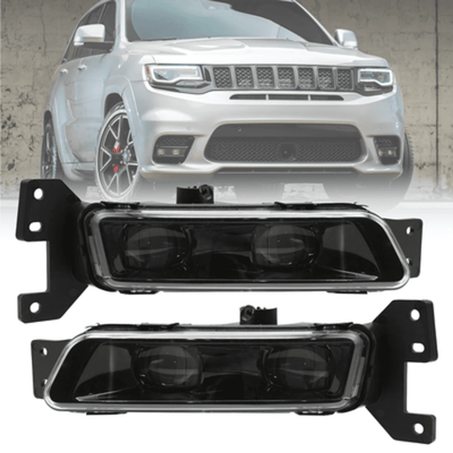 DURAFORCE LED Bumper Fog Lights Lamps for 2017-2021 for Jeep Grand Cherokee SRT Pair