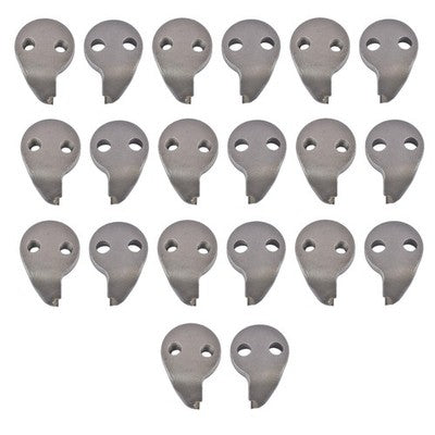 DURAFORCE 20Pcs Stump Grinder Teeth for Rayco Super Tooth 2933C and 2933T Left and Right