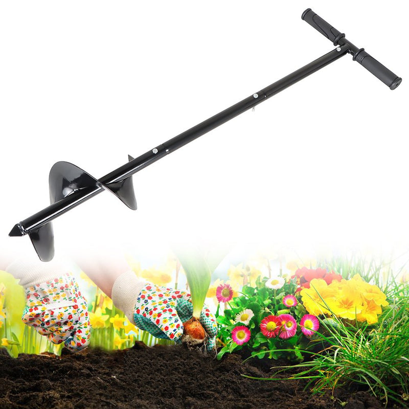 DURAFORCE Garden Auger Drill Bit 5.9"x33", Large Hand Auger Drill For Planting