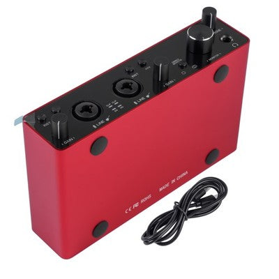 DURAFORCE Scarlett 2i2 3rd Gen USB Audio Interface Fit for Recording Songwriting Streaming