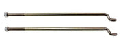 DURAFORCE Battery Hold Down Rod J Bolt for Club Car DS Golf Cart 1981 2005 1013683 2 Pack