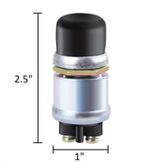 DURAFORCE 12V 50A Waterproof Switch Push Button for Cars Boat Horn Engine Start Starter
