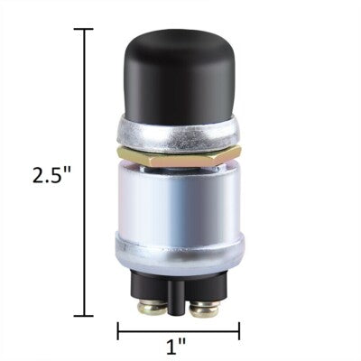DURAFORCE 12V 50A Waterproof Switch Push Button for Cars Boat Horn Engine Start Starter