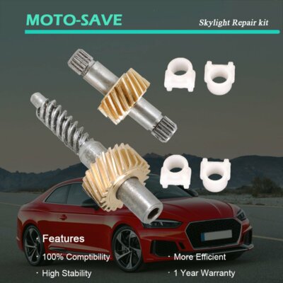 DURAFORCE Convertible Top Latch Motor Gear Repair Kit For BMW 650i M3 M6 328is Z4