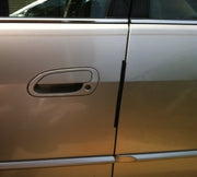 DURAFORCE 10 Inch Black Door Edge Guard Trim Molding Protectors Low Profile