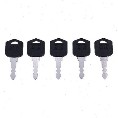 D554212 Ignition Keys for Doosan Daewoo Forklift D25 D35 G25 G35 5pcs