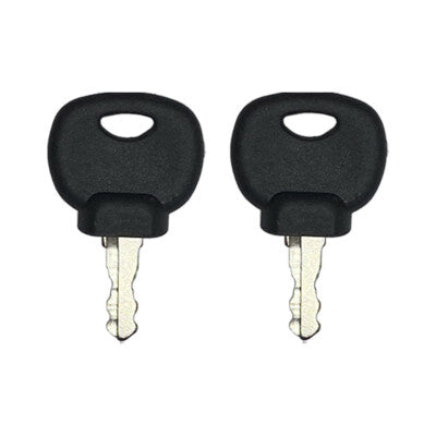 DURAFORCE (2) Ignition Key for New Holland Volvo JCB Heavy Equipment 85804675 14707