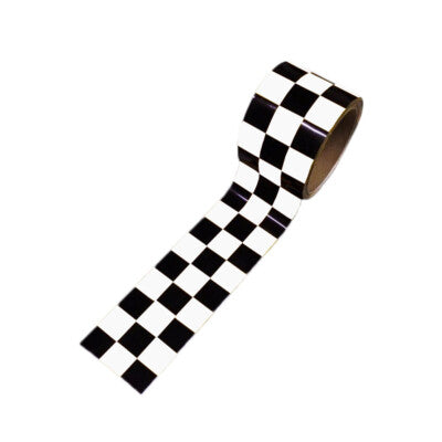 Checkered Flag Vinyl Decal Tape for Motorcycle Helmet Bike Fairing Tank Sticker