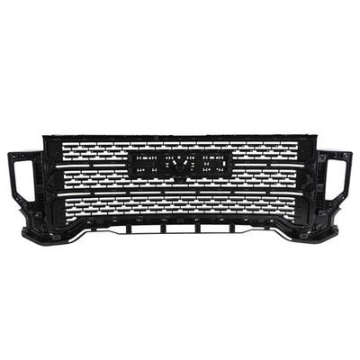 Front Bumper Grille & Hood Molding Trim For 2020-2023 GMC Sierra 2500HD 3500HD