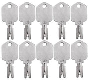 DURAFORCE Forklift Key for Gradall Gehl Hyster Komatsu Yale JLG Daewoo Hitachi 10 Keys