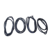 DURAFORCE 4PCS Silence Opening Gasket On Door Weatherstrip for Honda Civic 2006 2011