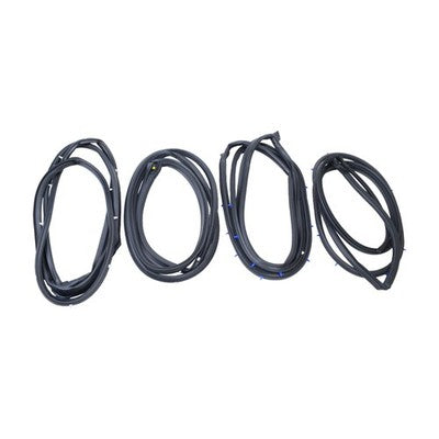 DURAFORCE 4PCS Silence Opening Gasket On Door Weatherstrip for Honda Civic 2006 2011