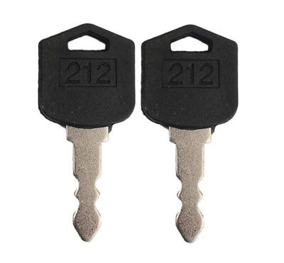 Ignition Keys for Doosan Daewoo Forklift D25 D35 G25 G35 212 D554212 2