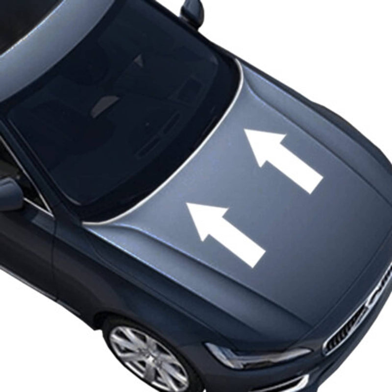 DURAFORCE Universal Mirror Chrome Hood Trim Lip Edge Molding Package Accent