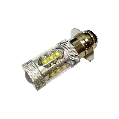 DURAFORCE 80W LED Headlight Bulb for Honda GL1500 Goldwing Super White