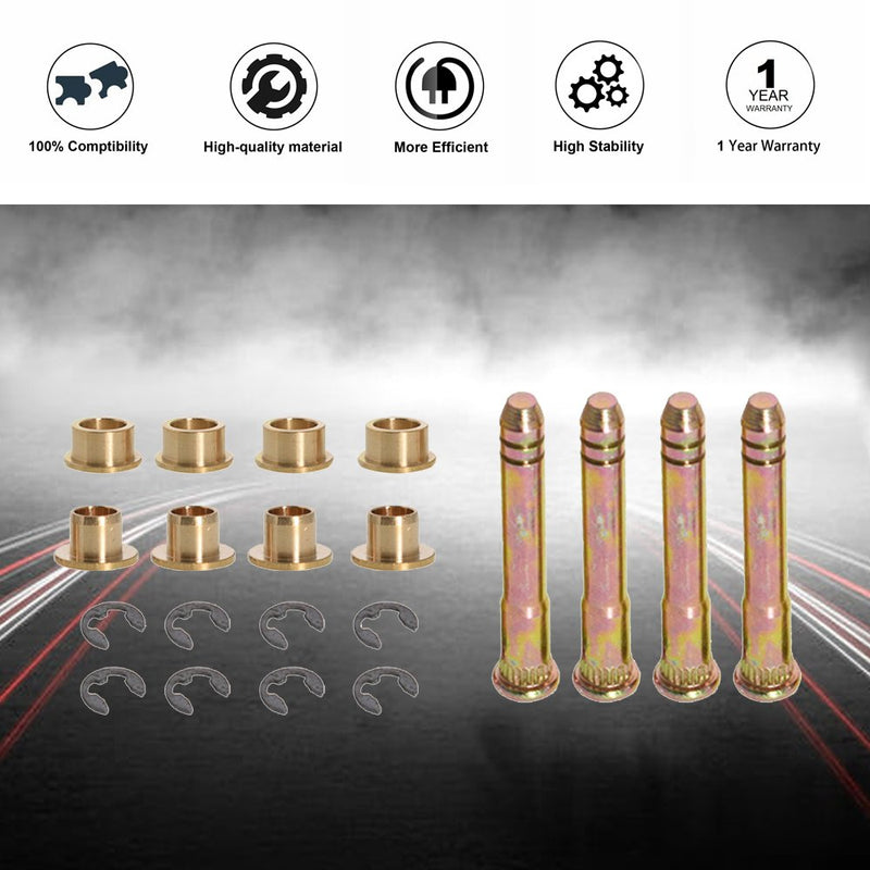 DURAFORCE Aluminum Door Hinge Pin & Bushing Kit For Accord CR-V CRX CX DX EX SI EG6 B16