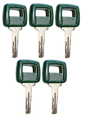 DURAFORCE 11039228 17225331 Ignition Keys for Volvo Loader Articulated Hauler 5 Pack