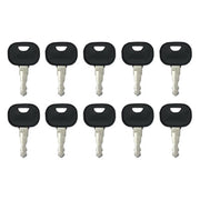 DURAFORCE 85804675 14603 Ignition Key for New Holland Volvo JCB Heavy Equipment 10 Keys