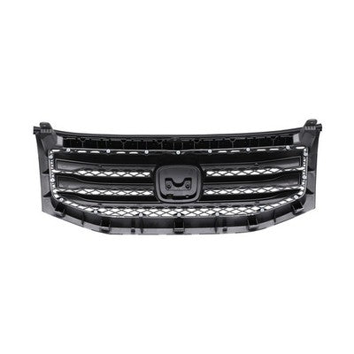 DURAFORCE Front Bumper Silver Grille Molding Surround Trim for Honda Pilot 2012-2015
