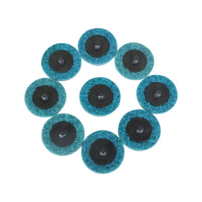DURAFORCE 50PCS 2 inch Fine Surface Conditioning Discs Roll Lock Die Grinder Sanding Pads