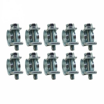DURAFORCE 30 Pcs 1/4" FUEL INJECTION HOSE CLAMP / AUTO Fuel clamps（11mm-13mm）