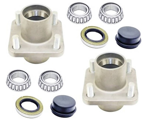 DURAFORCE 19932-G1 Front Wheel Hub Assembly for EZGO 1976 to 2001 Golf Cart 2 Pack