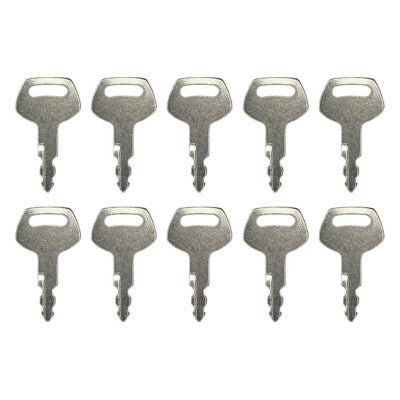 DURAFORCE (10) Ignition Key for Case JCB Sumitomo Linkbelt Excavator S450 150979A1 KHR3079