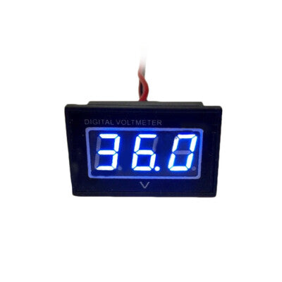 DURAFORCE 36V Golf Cart Digital Volt Meter Battery Gauge for Club Car EZGO Yamaha Blue