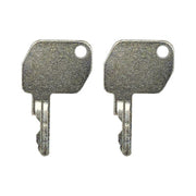 DURAFORCE 92274 86502903 Ignition Key for Ford JCB New Holland Case Backhoe Tractor 2 Pack