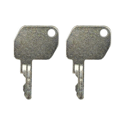DURAFORCE 92274 86502903 Ignition Key for Ford JCB New Holland Case Backhoe Tractor 2 Pack