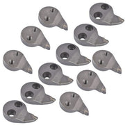 DURAFORCE Total Kit 12pcs Stump Grinder Teeth Compatible Rayco Super Tooth 3144C and 3144T
