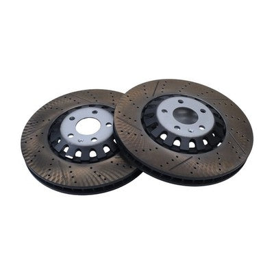2X Disc Brake Rotors Pads Set 375mm Front Left Right for 2019 2021 for Audi A8
