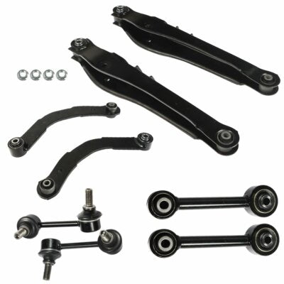 DURAFORCE Fit For Jeep Dodge Series Suspension Control Lateral Toe Arms Sway Bars Kit 8Pcs