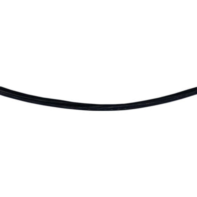DURAFORCE 10 Inch Black Door Edge Guard Trim Molding Protectors Low Profile