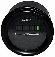 DURAFORCE 36 Volt Golf Cart Battery Indicator Meter Gauge 2 Inch for EZGO Club Car Yamaha
