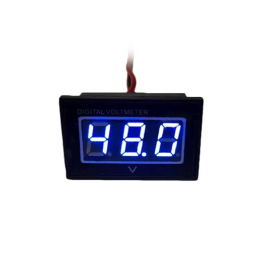 DURAFORCE 48V Golf Cart Digital Volt Meter Battery Gauge for Club Car EZGO Yamaha Blue