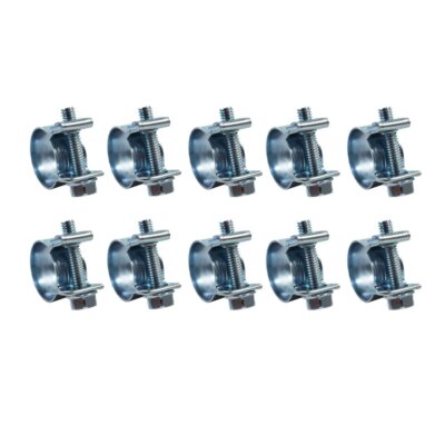 DURAFORCE 5/16"（13mm-15mm）FUEL INJECTION HOSE CLAMP / AUTO Fuel clamps 10Pcs